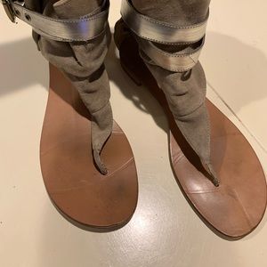 Boutique 9 leather gladiator sandals
